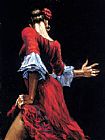 Fabian Perez Flamenco Dancer II painting